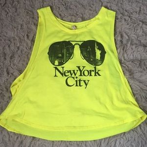 New York City Crop Top